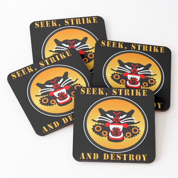 Item preview, Army - SEEK, STRIKE and DESTROY - Tank Destroyer SSI designed and sold by Military Insignia Products.