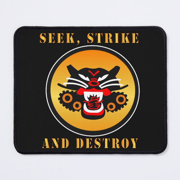 Item preview, Army - SEEK, STRIKE and DESTROY - Tank Destroyer SSI designed and sold by Military Insignia Products.