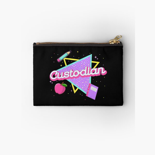 Item preview, Cute Custodian 	 Retro 80's 90's Style Custodian 	 	1	 designed and sold by kriwolnkweguq.