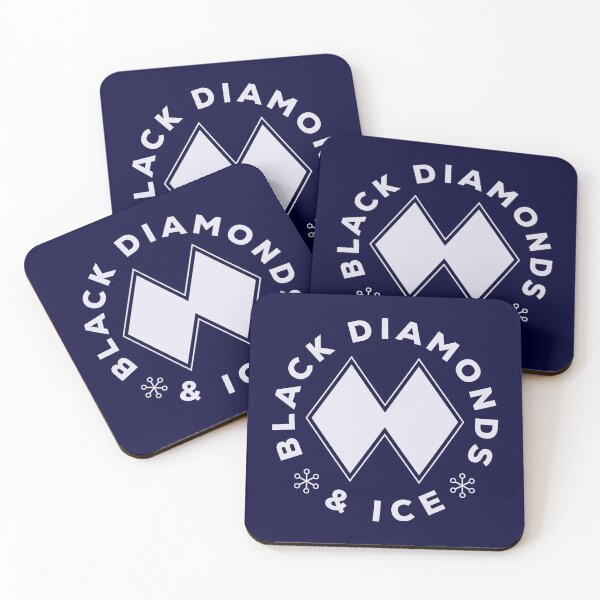 Item preview, Black Diamonds and Ice are a girls best friend - light lavender ink designed and sold by Design Sparkes.