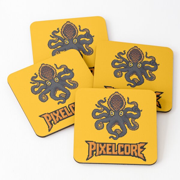 Item preview, Giant Octopus Pixel Art {PIXELCORE} designed and sold by PIXELCORE-TEE.