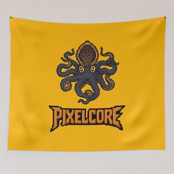 Item preview, Giant Octopus Pixel Art {PIXELCORE} designed and sold by PIXELCORE-TEE.