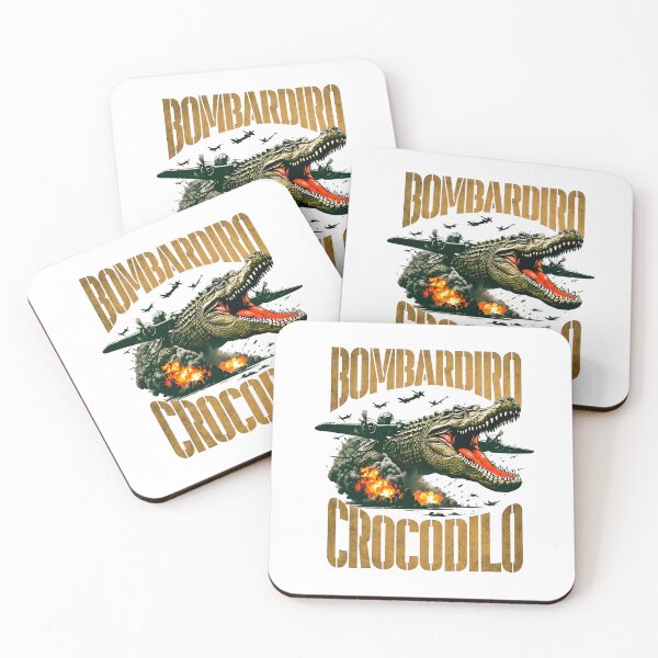 Item preview, Italian Brainrot Bombardiro Crocodilo Cool Design designed and sold by Gamify Store.