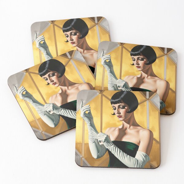 Item preview, The Opera Gloves - Original Art Deco Artwork designed and sold by elektronen.