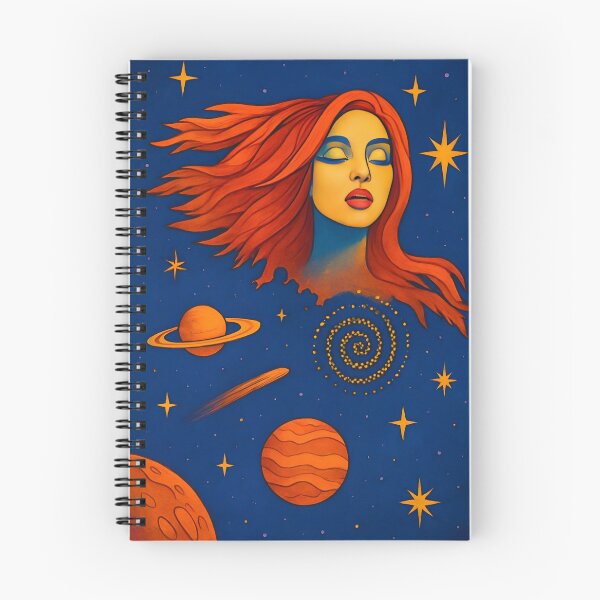 Item preview, Starlit Goddess, Dreamy Surreal Galaxy Art designed and sold by Lucidesigns.