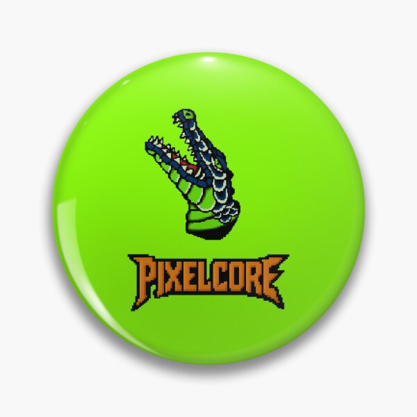 Item preview, Crocodile Pixel Art {PIXELCORE} designed and sold by PIXELCORE-TEE.