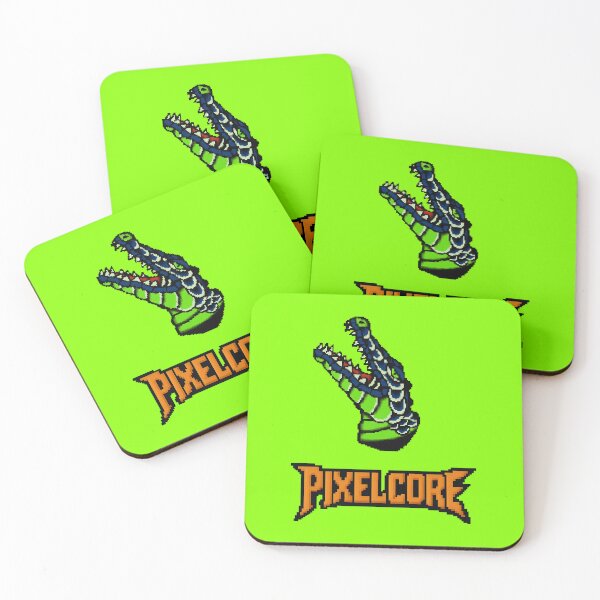 Item preview, Crocodile Pixel Art {PIXELCORE} designed and sold by PIXELCORE-TEE.