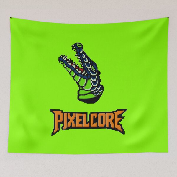 Item preview, Crocodile Pixel Art {PIXELCORE} designed and sold by PIXELCORE-TEE.