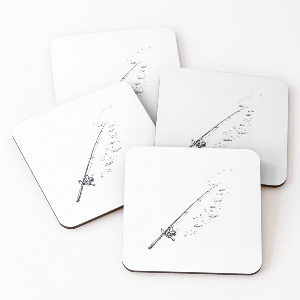 Item preview, Fishing Rod | Sticker designed and sold by NicolasGlowArt.