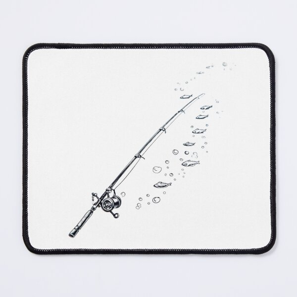 Item preview, Fishing Rod | Sticker designed and sold by NicolasGlowArt.
