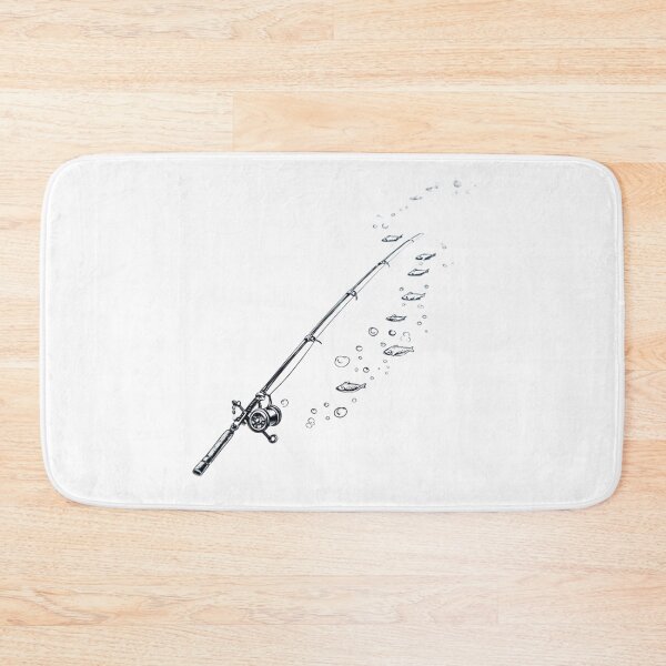 Item preview, Fishing Rod | Sticker designed and sold by NicolasGlowArt.