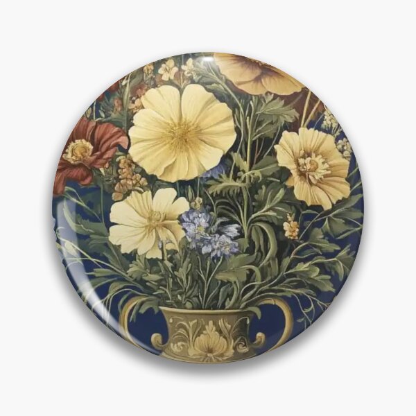 Item preview, Golden Flower Pot designed and sold by SpandanShop.
