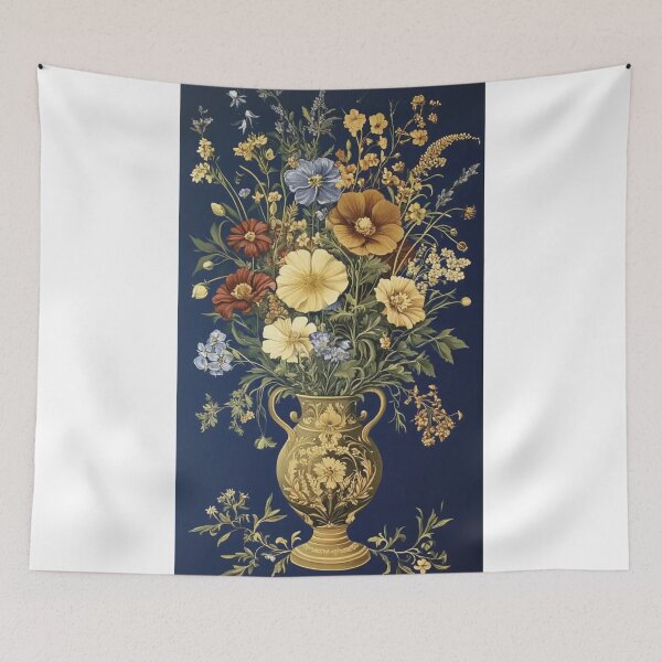 Item preview, Golden Flower Pot designed and sold by SpandanShop.