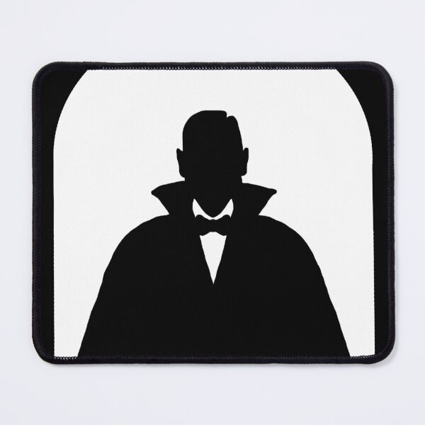 Item preview, Dracula Silhouette Black and White designed and sold by trudolphi.