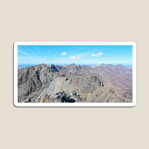 The Black Cuillin From Sgurr Alasdair Magnet