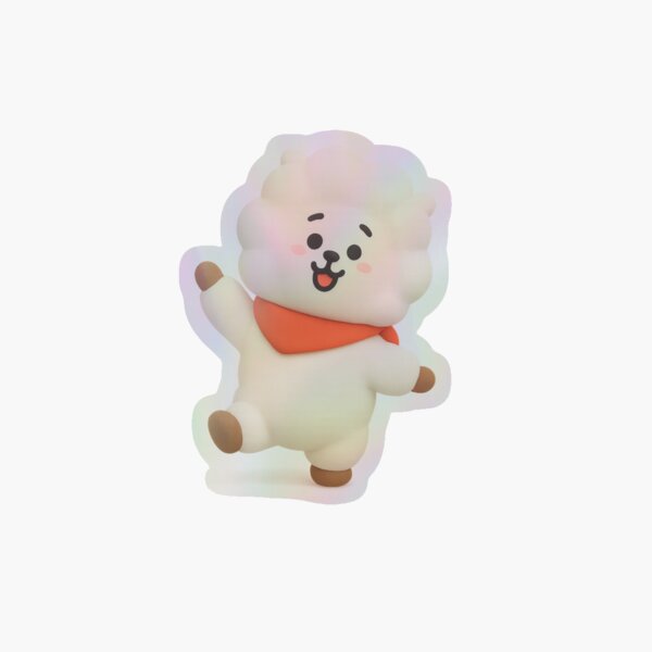 RJ BTS bt21 Jin うさぎ Two (2) New In Box Official BT21 LINE FRIENDS BTS Jin RJ 13