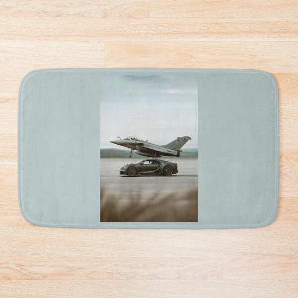 Item preview, Bugatti vs Fighter Jet – Supercar and Aviation Power Artwork designed and sold by SuccessHunters.