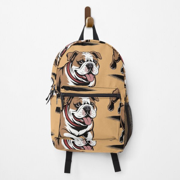 Item preview, Playful Bulldog Illustration – Cartoon Style Running Dog Vector designed and sold by Royalsticker.