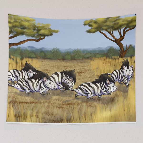 Item preview, Herd of Zebramsters designed and sold by Camix-GirARTS.