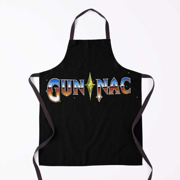 Item preview, Gun Nac Retro Game Title Screen Art designed and sold by Retr0Tshirts.