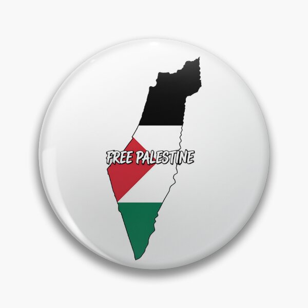 Item preview, Palestine Map Outline with Flag Colors - Free Palestine Design designed and sold by FunPurchase.