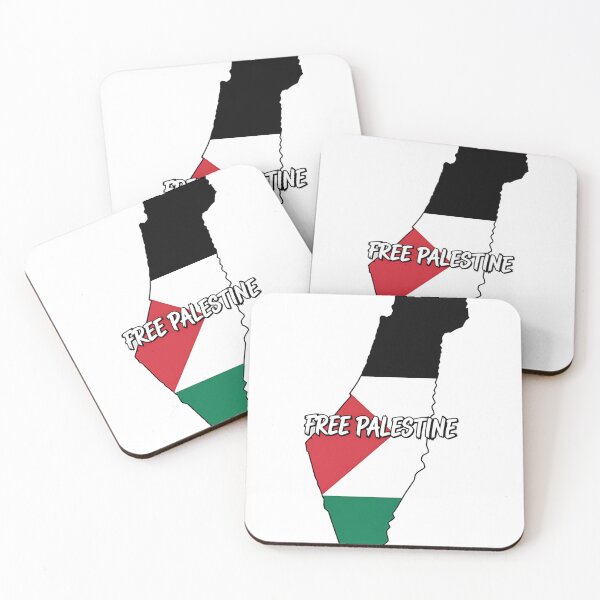 Item preview, Palestine Map Outline with Flag Colors - Free Palestine Design designed and sold by FunPurchase.
