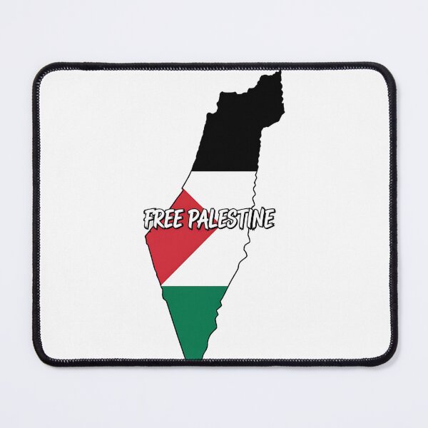 Item preview, Palestine Map Outline with Flag Colors - Free Palestine Design designed and sold by FunPurchase.