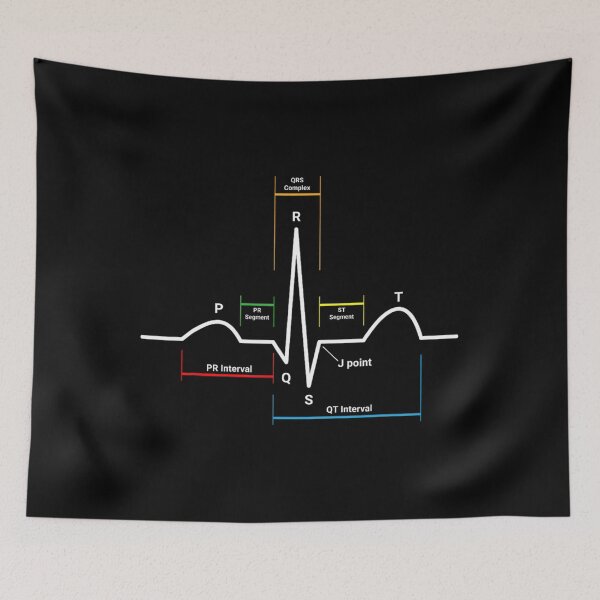 Item preview, ECG  EKG Heartbeat 		 designed and sold by gxfbxdyz59.