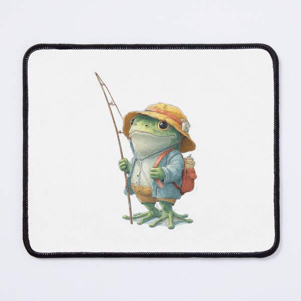 Item preview, Fisherman Frog designed and sold by NicolasGlowArt.