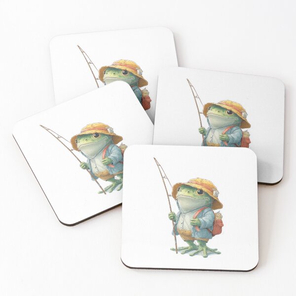 Item preview, Fisherman Frog designed and sold by NicolasGlowArt.