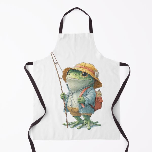 Item preview, Fisherman Frog designed and sold by NicolasGlowArt.