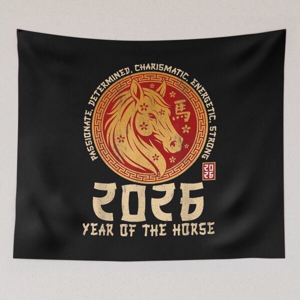Item preview,  Chinesse New Year- Year of The Horse 2026  designed and sold by BASKF.
