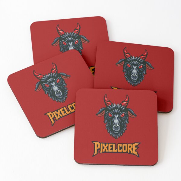 Item preview, Evil Goat Pixel Art {PIXELCORE} designed and sold by PIXELCORE-TEE.