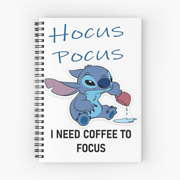 Item preview, Hocus Pocus I need coffee to focus Stich designed and sold by eyzz25.