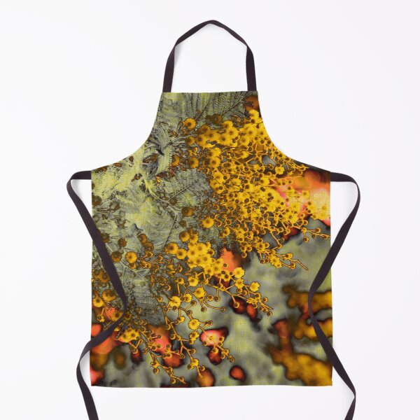 Item preview, An Abstract Mimosa-Nature-Golden designed and sold by TessAndre.