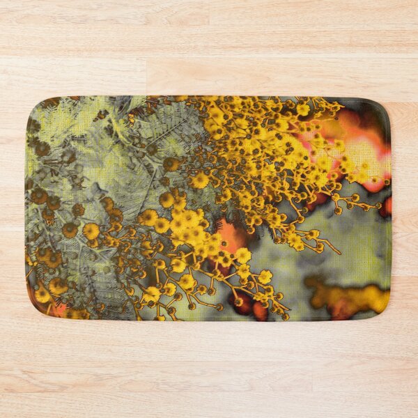 Item preview, An Abstract Mimosa-Nature-Golden designed and sold by TessAndre.