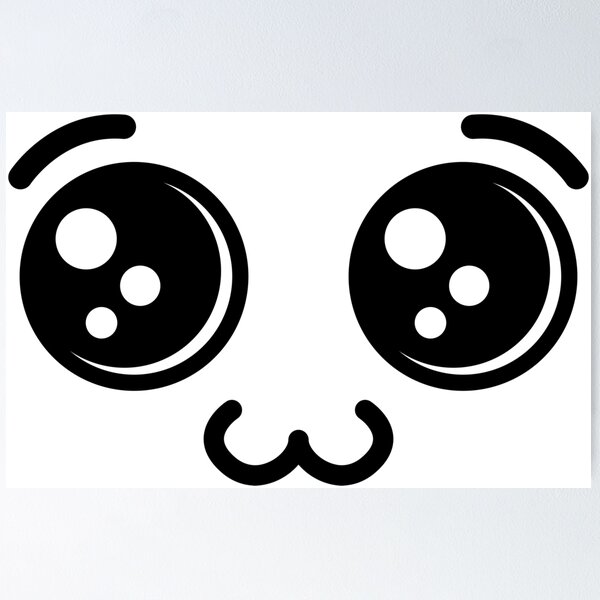 Item preview, Cute kawaii owo face designed and sold by BlushyPrint.