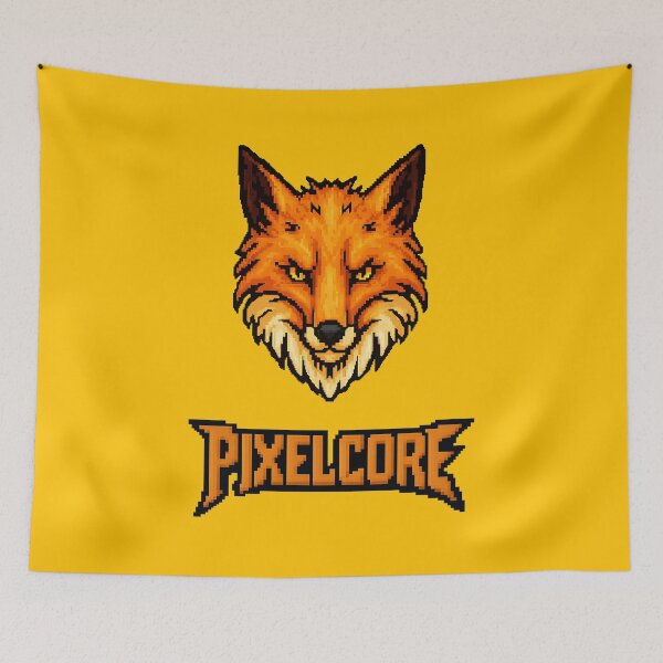Item preview, Fox Pixel Art {PIXELCORE} designed and sold by PIXELCORE-TEE.
