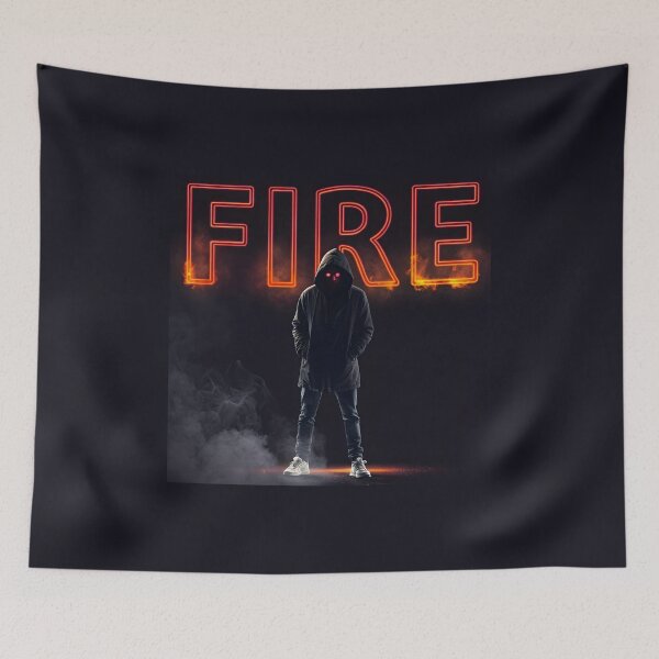 Item preview, Fire Vibes Night designed and sold by trendspatterns.