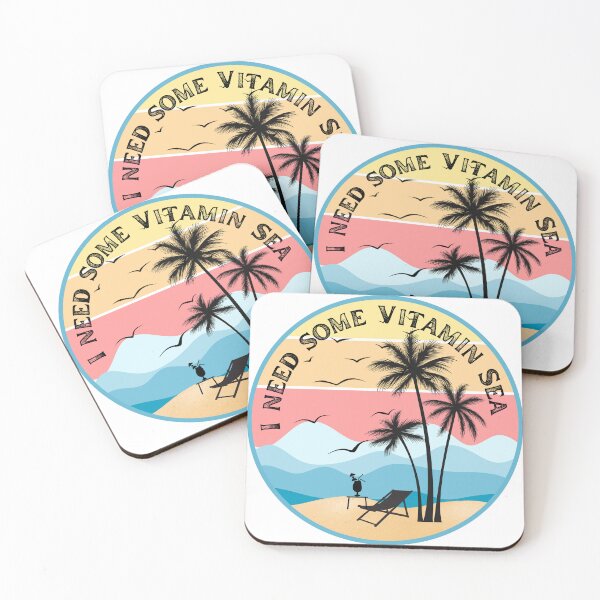 Item preview, I Need Some Vitamin Sea Vintage designed and sold by Seeshellspace Designs.