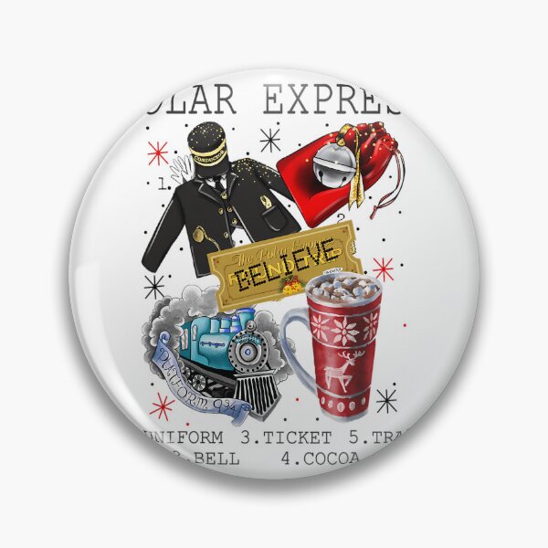 Item preview, Christmas North Pole Po-lar Express All.Abroad Santa Believe 		 designed and sold by ufcesqnk10.
