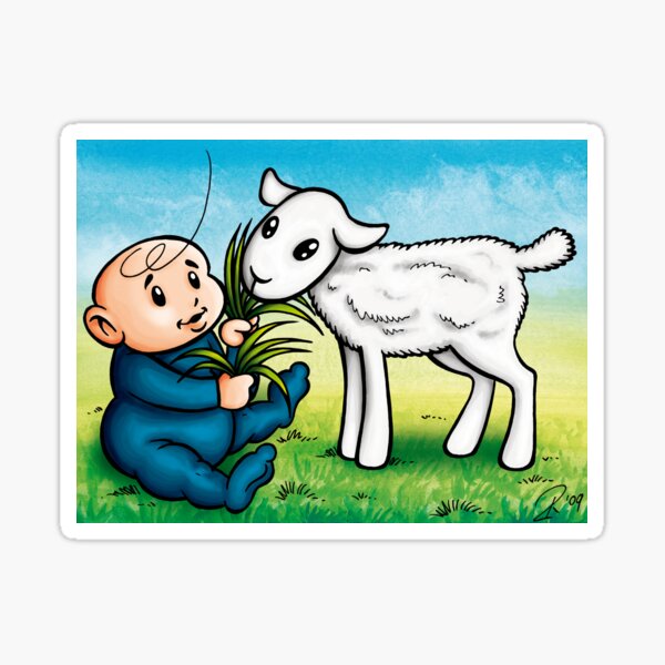 Little Lambs Sticker