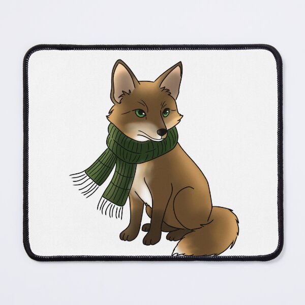 Item preview, Adorable Fox with Scarf designed and sold by Crack-in-Colors.