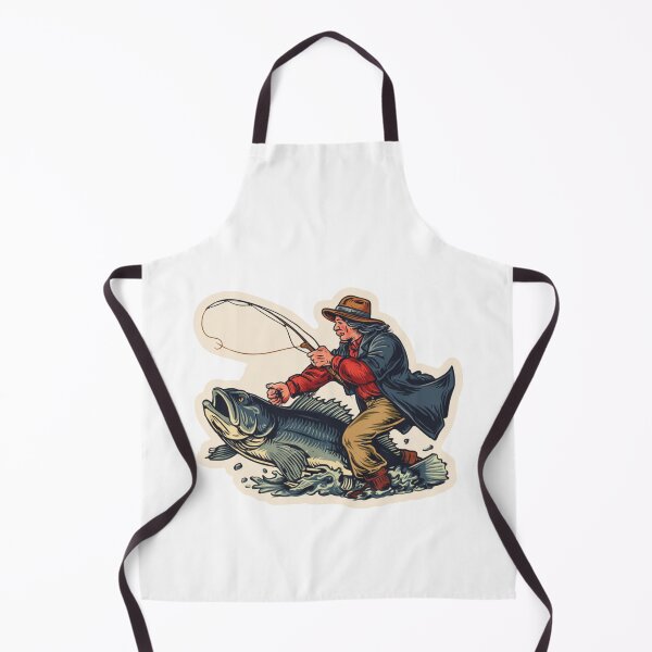 Item preview, Fisherman Fighting designed and sold by NicolasGlowArt.