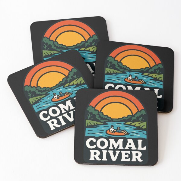 Item preview, Comal River Retro Travel designed and sold by TomFrontierArt.