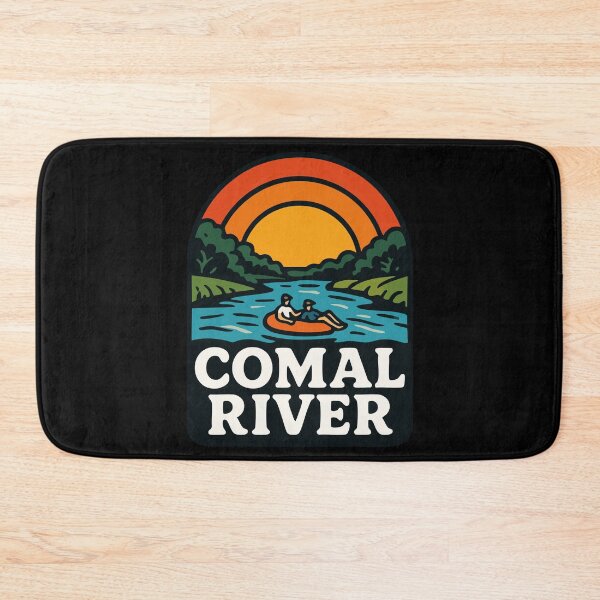 Item preview, Comal River Retro Travel designed and sold by TomFrontierArt.