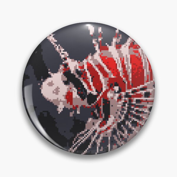 Item preview, Pixel Zebra Lion Fish designed and sold by Planetation.