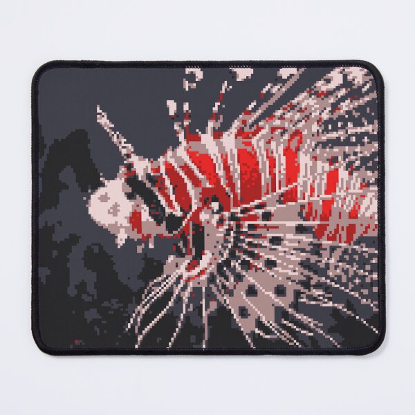 Item preview, Pixel Zebra Lion Fish designed and sold by Planetation.