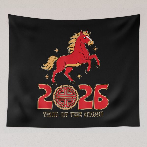 Item preview,  Chinesse New Year- Year of The Horse 2026  designed and sold by BASKF.