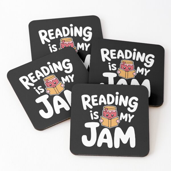 Item preview, Reading Is My Jam! Funny Jar of Jam Pun designed and sold by PMCreative.